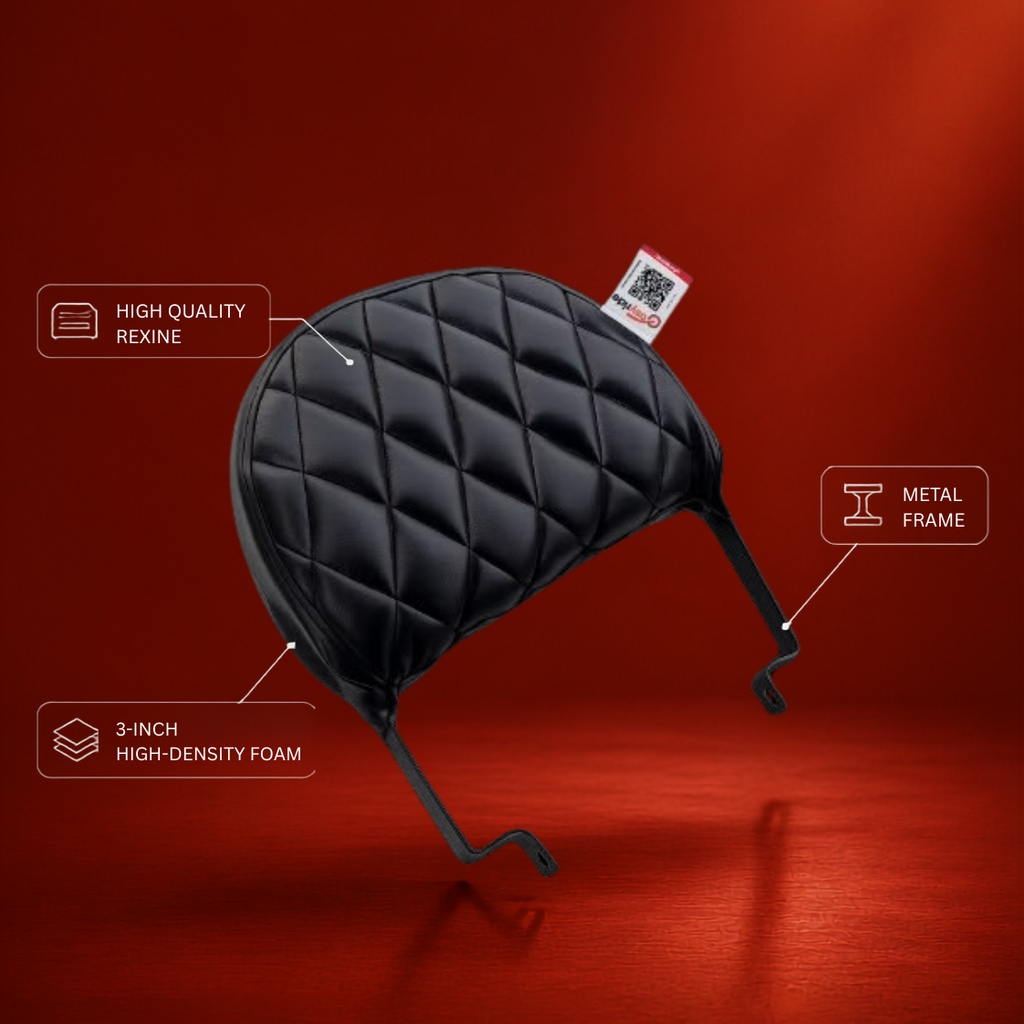 Bike Back Rest - Comfortable Back Support (Model-Specific)