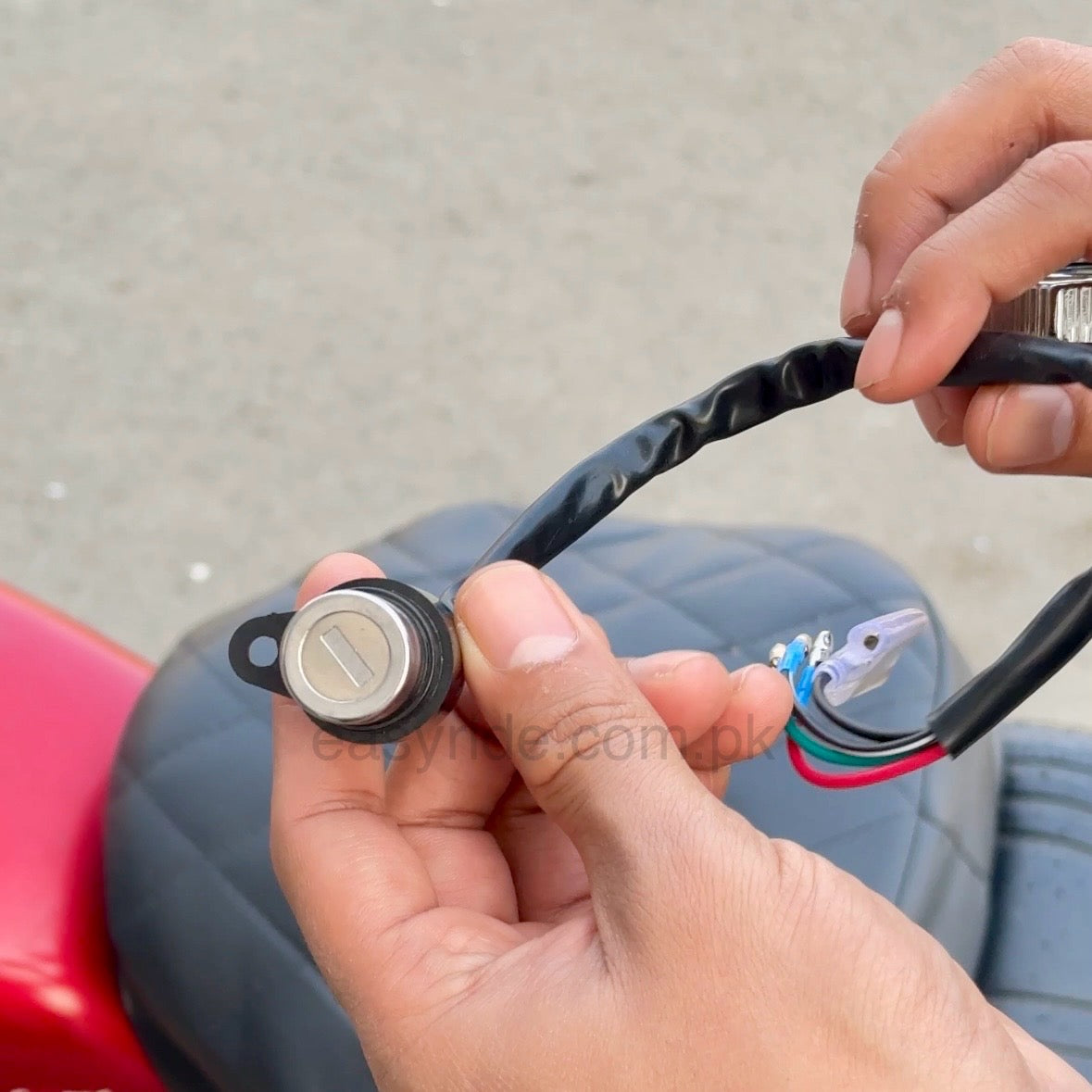 Flippable Key 3-in-1 Switch Set for Motorcycles