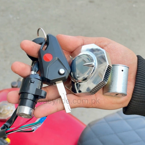 Flippable Key 3-in-1 Switch Set for Motorcycles
