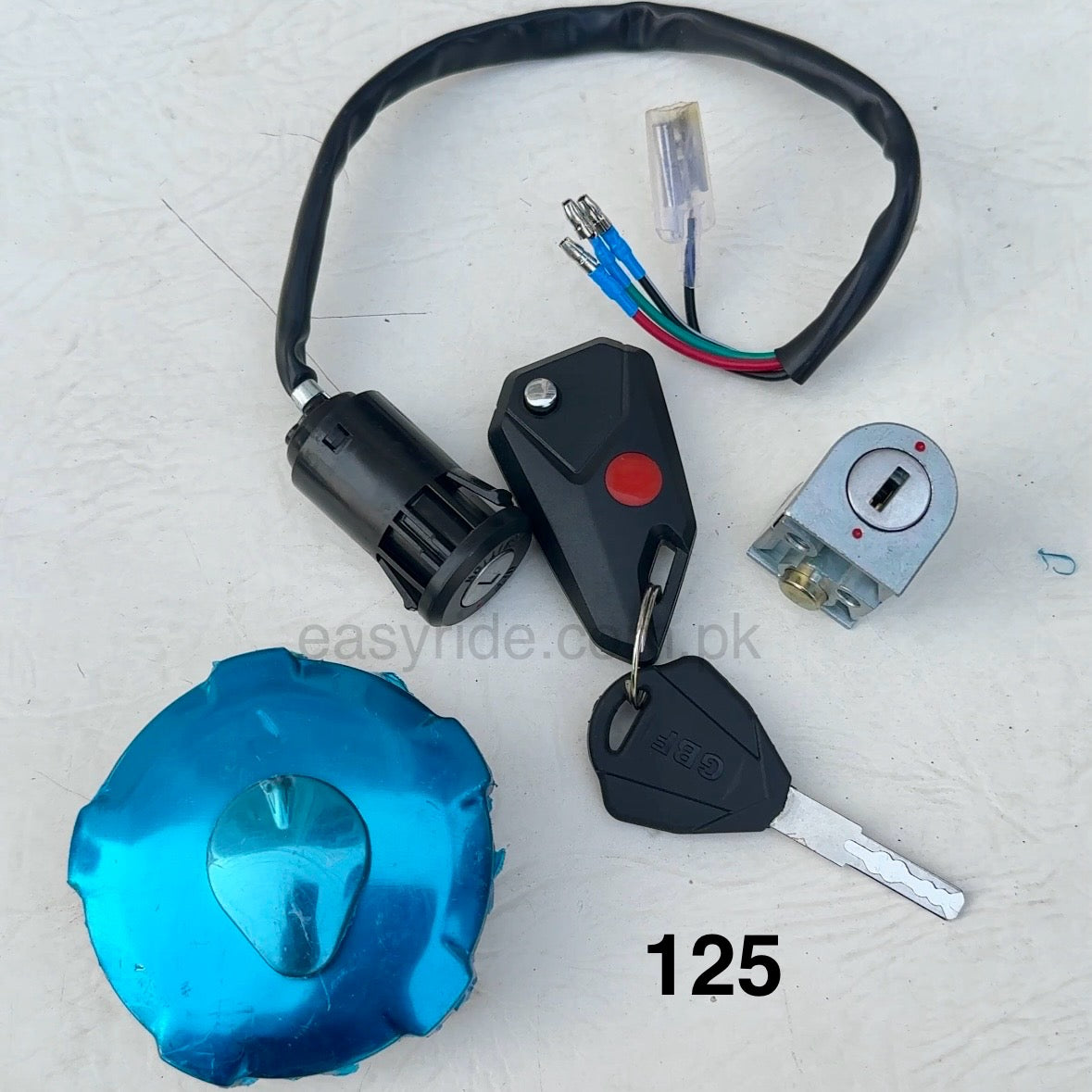 Flippable Key 3-in-1 Switch Set for Motorcycles