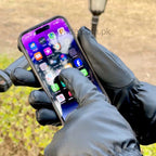 Winter Bike Gloves – Touch Sensitive, Wind & Water Proof with Strong Grip