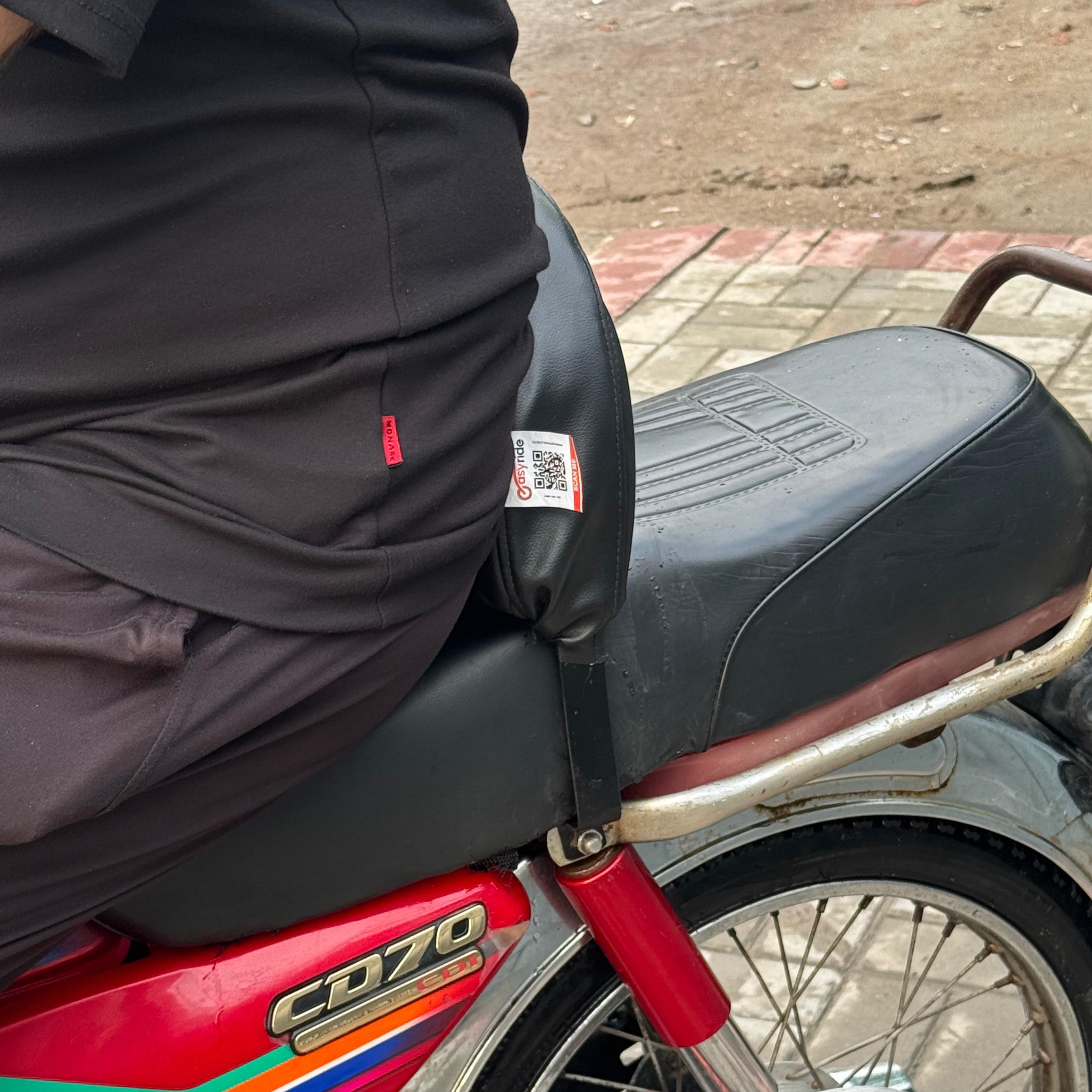 Bike Back Rest - Comfortable Back Support (Model-Specific)