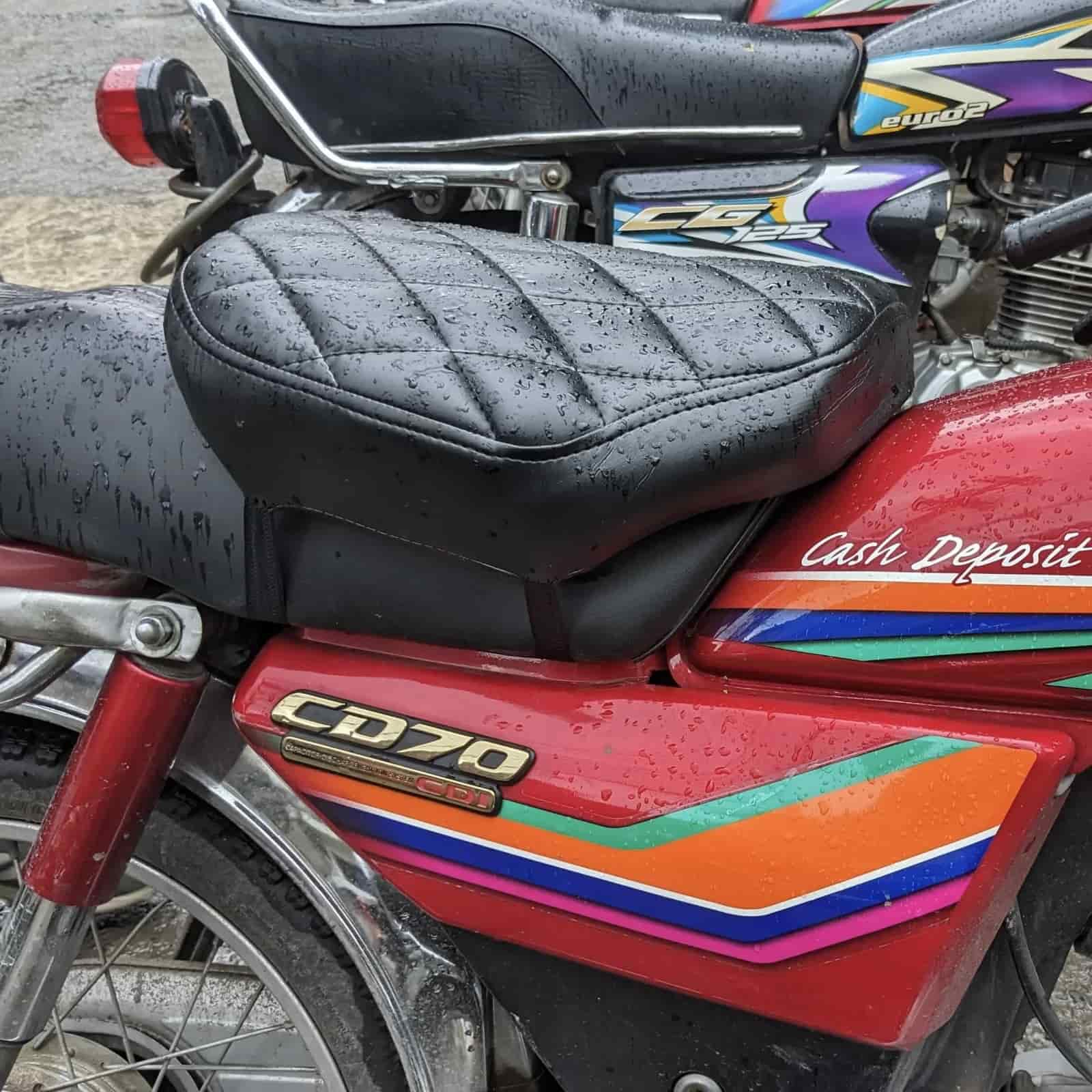 Bike Seat Cushion - Universal Size (CC 70/100/110/125/150) Honda/Suzuki/ Yamaha/CHINA/EVEs
